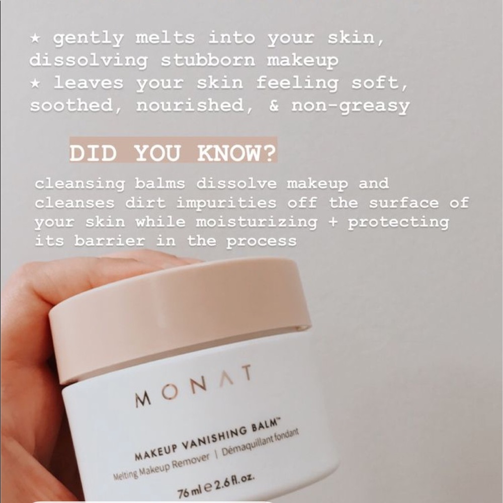 💖🆕💖 Monat Makeup Vanishing Balm - Picture 3 of 8